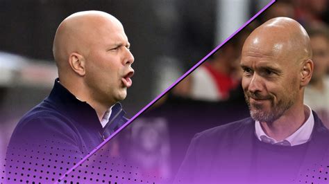 Erik ten Hag vs Arne Slot .